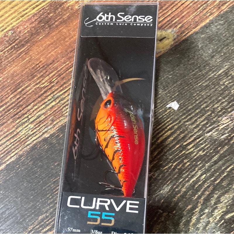 6th Sense Curve 55 – 3/8 oz. Boiled Crawfish