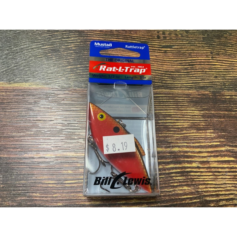 Bill Lewis Rat L Trap 1/2 oz. Red Shad