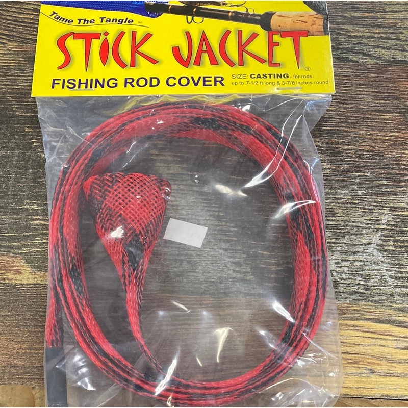 Stick Jacket Rod Cover  7′ 1/2″ Red Shad