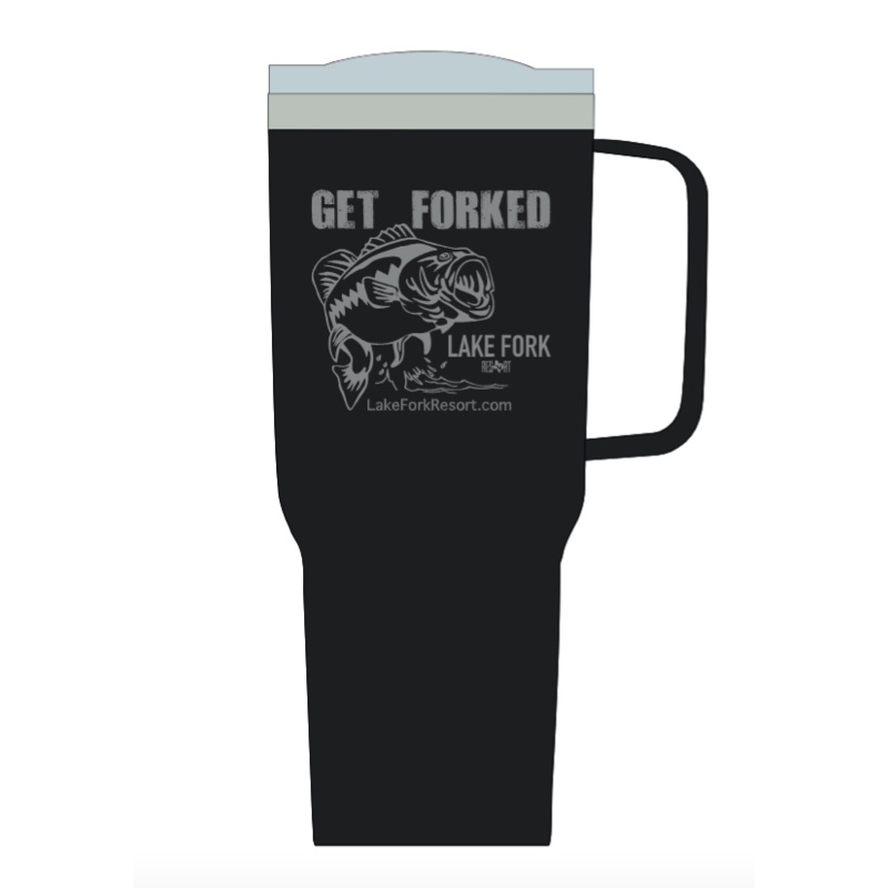 Get Forked 40oz Cups with Straw