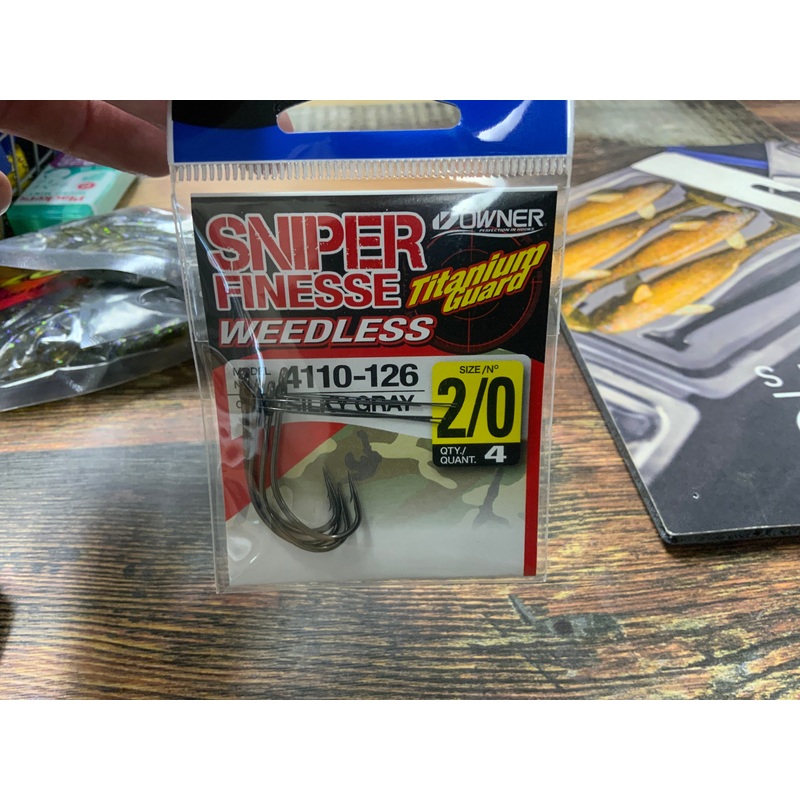 Owner Sniper Finesse Weedless 2/0