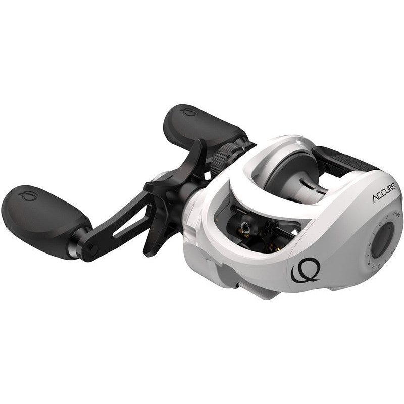 QUANTUM ACCURIST 100SZ BAITCAST REEL – WHITE – RIGHT-HAND