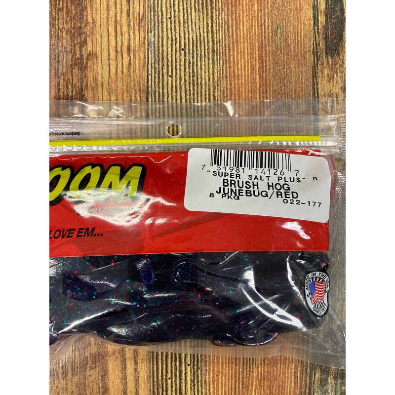 Zoom Brush Hog – Junebug Red