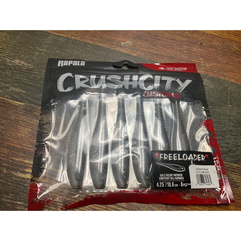Rapala Crushcity Freeloader 4.25″ Gizzard Shad
