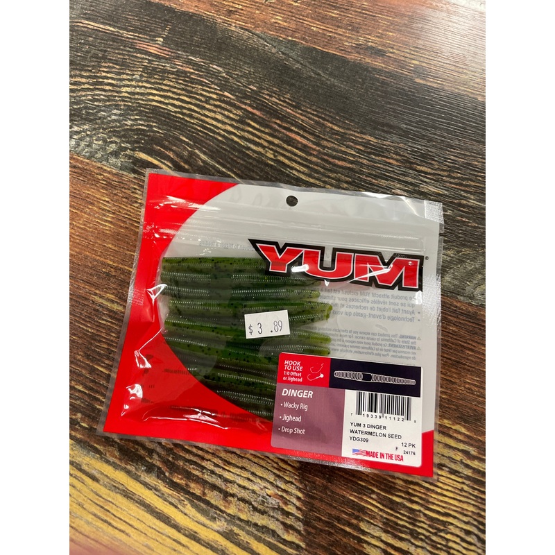 Yum Dinger 3″ Watermelon Seed