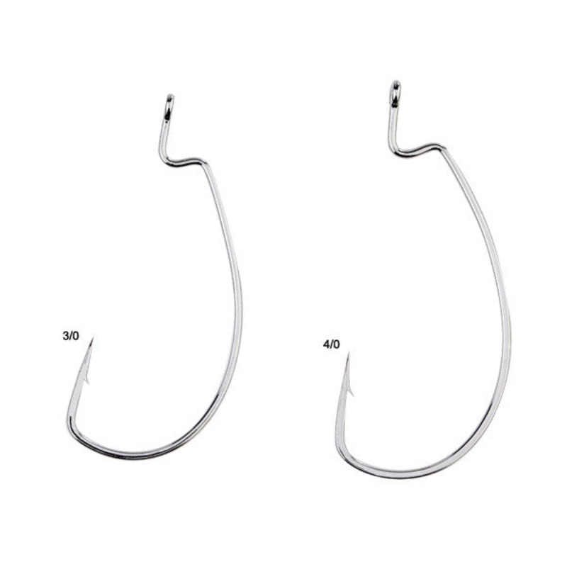 Gamakatsu Worm Hook Offset Extra Wide Gap Hooks