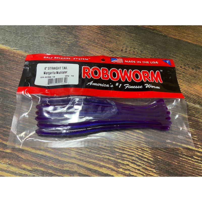 Roboworm Straight Tail 6 Margarita Mutilator