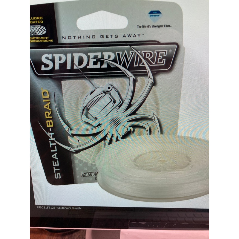 Spiderwire Stealth 15 lb. 125 yd Translucent