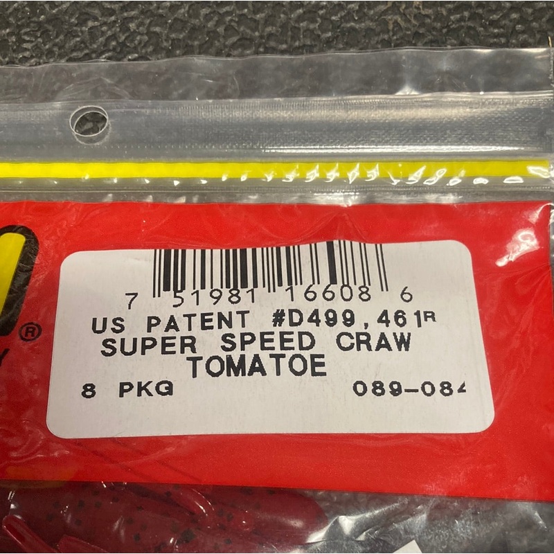 Zoom Super Speed Craw – Tomatoe
