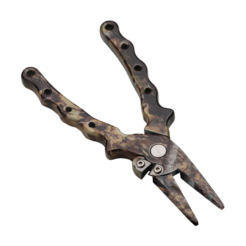 P-Line 6.5″ Aluminum Pliers Side Cutter Real Tree Camo