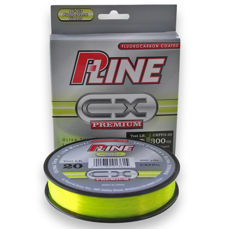 P-Line CX Premium 300 Yard Fluorescent Green – 6 to 30 Pound Test