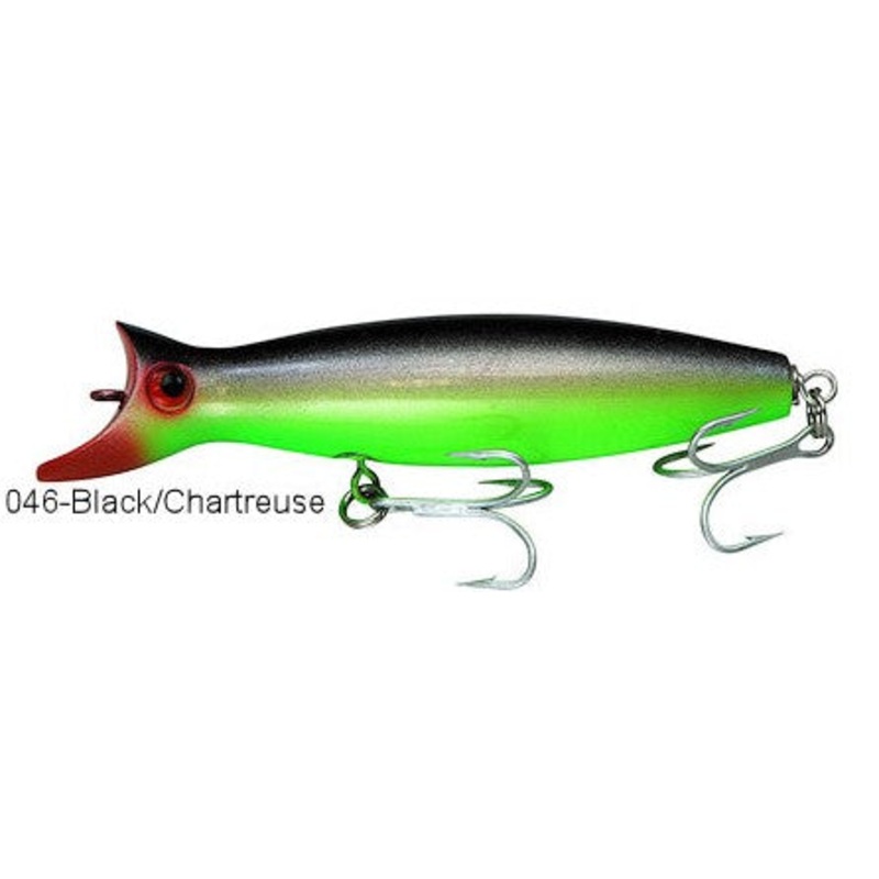 Super Strike Little Neck Swimmer  2-3/8oz Black/Chartreuse