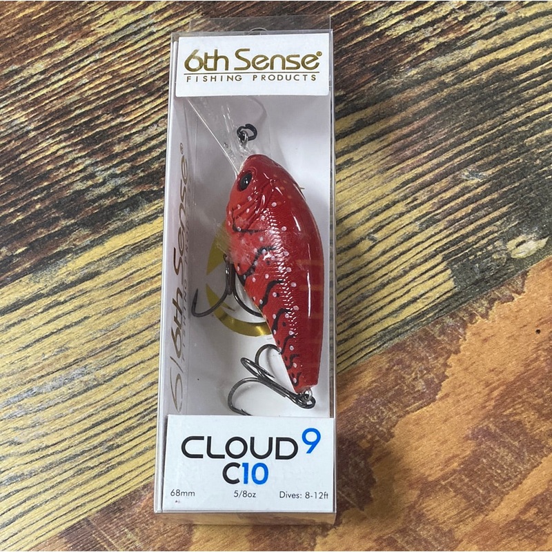 6th Sense Cloud 9 C10 – 5/8 oz. Crimson Craw