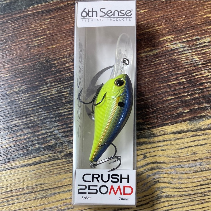 6th Sense Crush 250MD – 5/8 oz. Sexified Chartreuse Shad