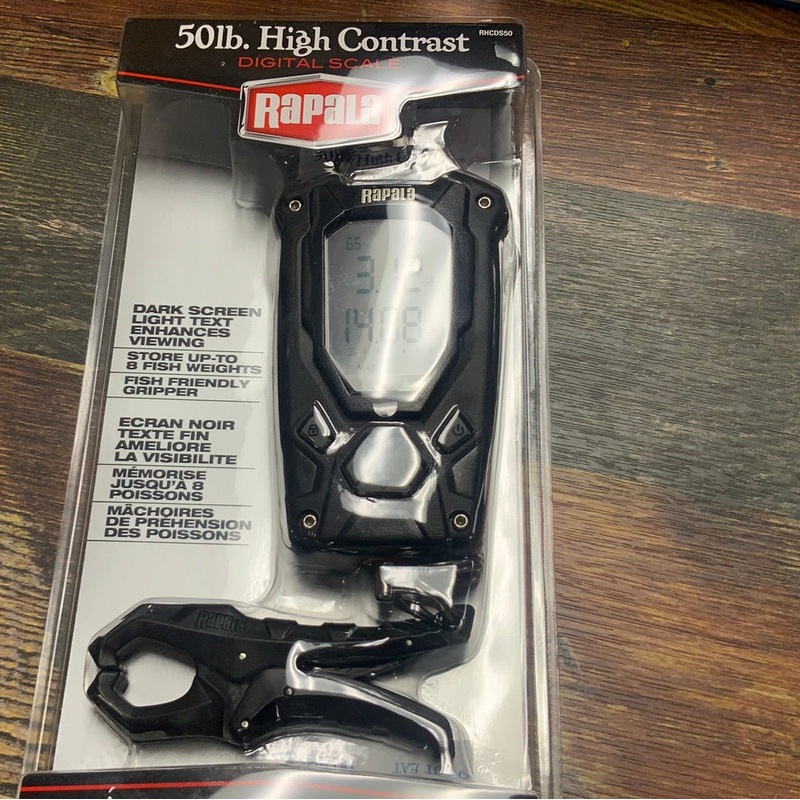 RAPALA HIGH CONTRAST SCALE DIGITAL 50 LB
