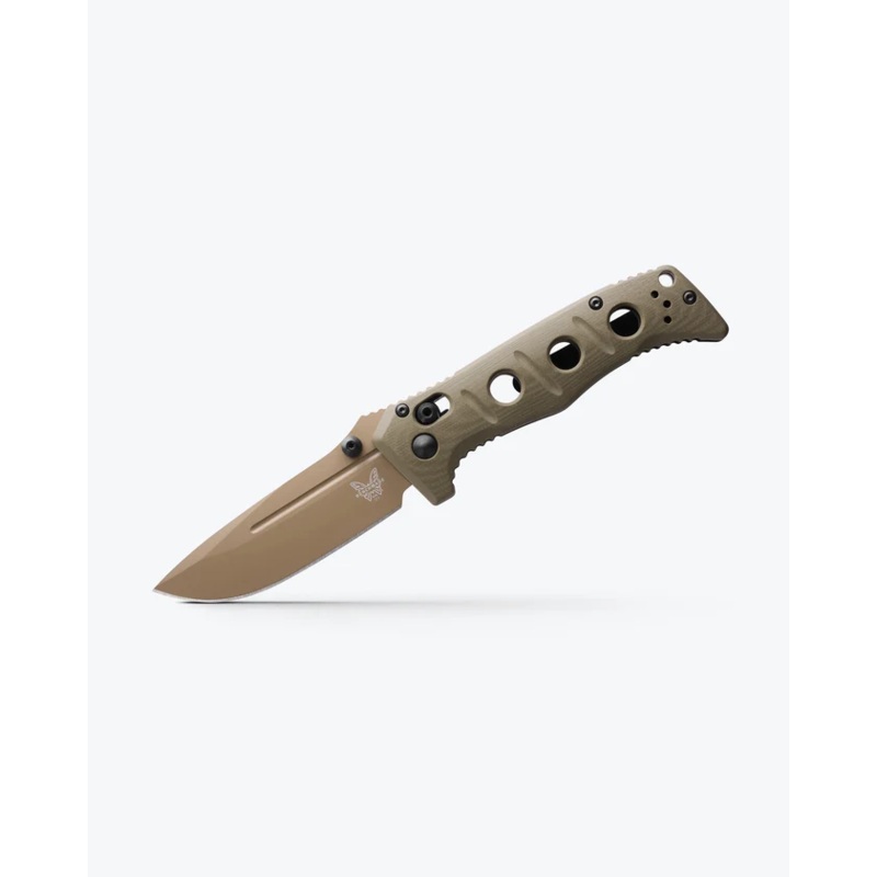 Benchmade Mini Adamas | OD Green G10 | Drop-point