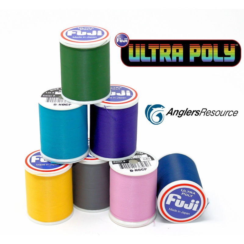 Fuji ULTRA Poly NOCP Rod Wrapping Thread – Size A