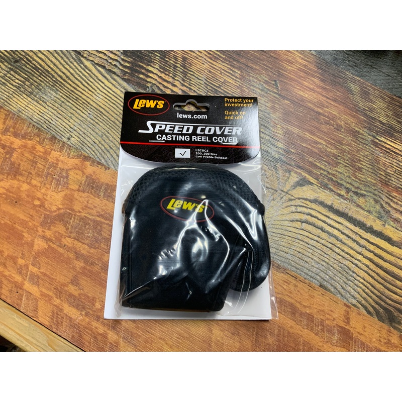 Lews Speed Casting Reel Cover – Black
