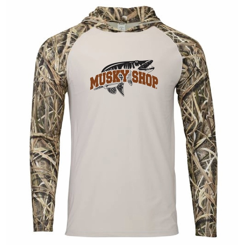 Musky Shop Paragon Shadow Grass Sun Hoodie