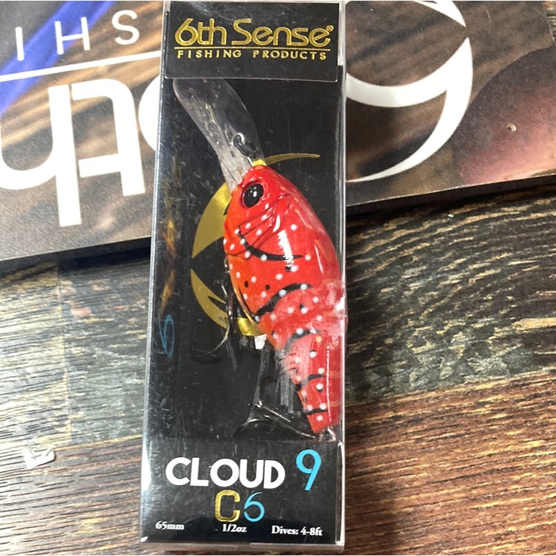 6th Sense Cloud 9 C6 – 1/2 oz. Crimson Craw