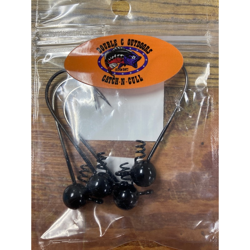 Catch N Cull Lock Down Shakey Head 1/4 oz. 5/0 Hook