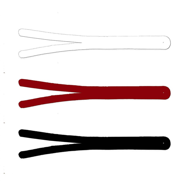 Fat Cow Split Tail 7-1/2″ Jig Strips