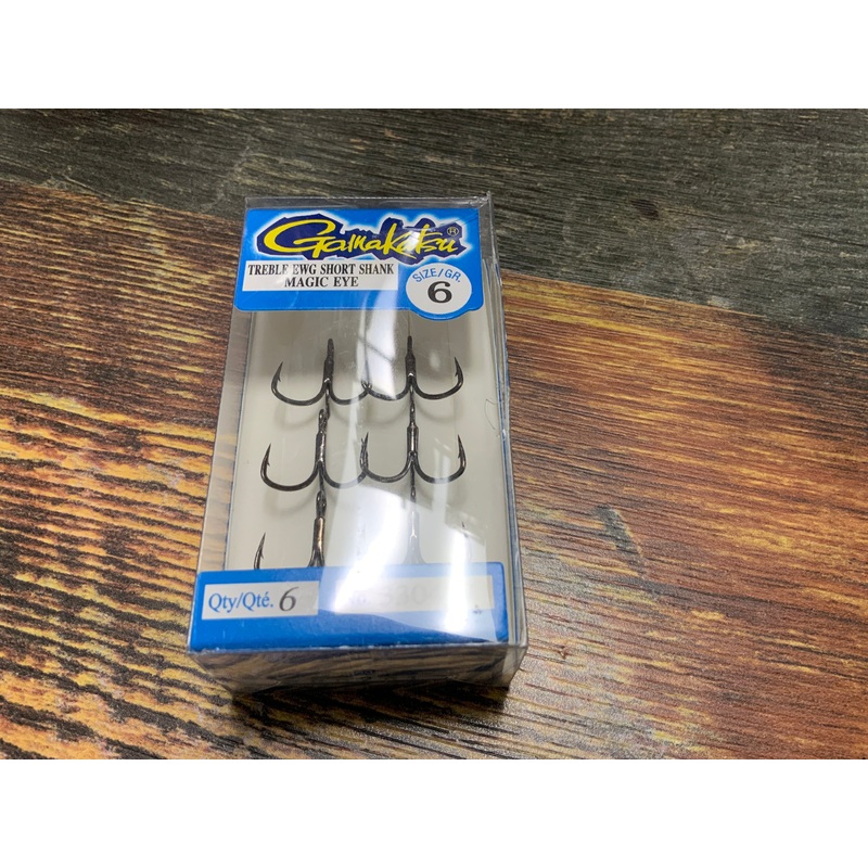 Gamakatsu EWG Treble SS ME #6 NSB