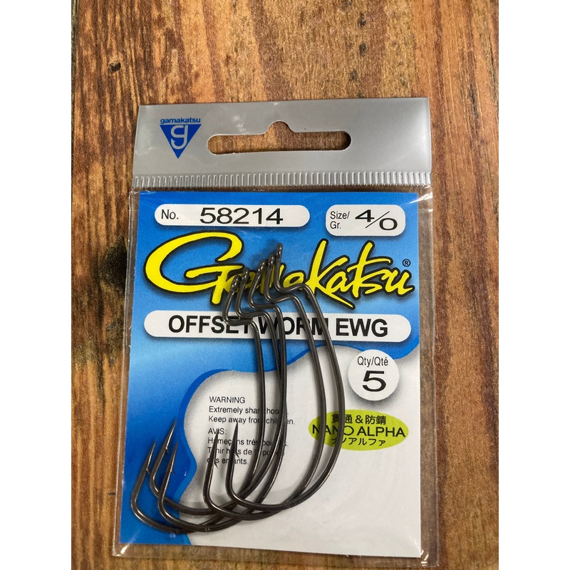 Gamakatsu Offset EWG 4/0