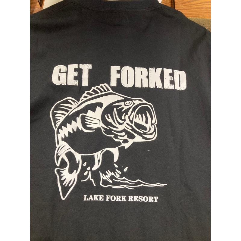 Get Forked T Shirt – Black – XL