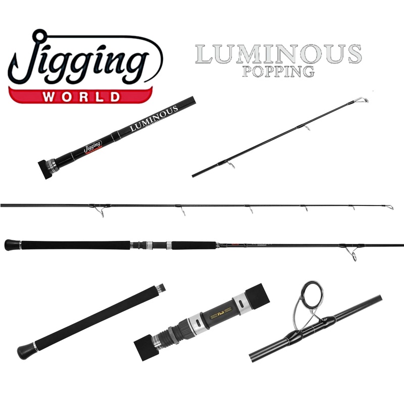 Jigging World Luminous Popping Rods