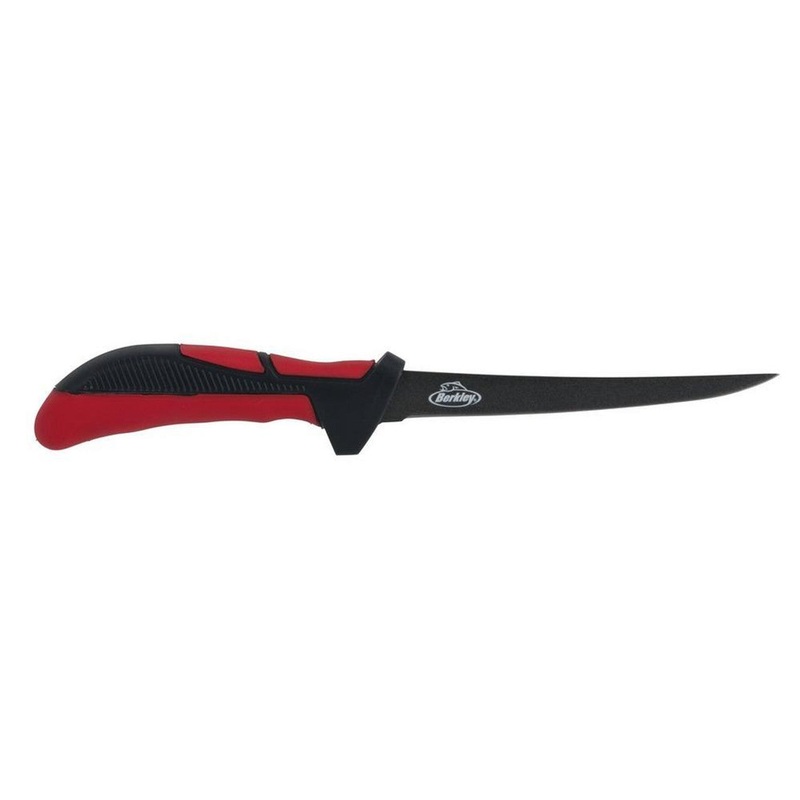Berkley 6″ XCD Fillet Knife Red/Gray/Black