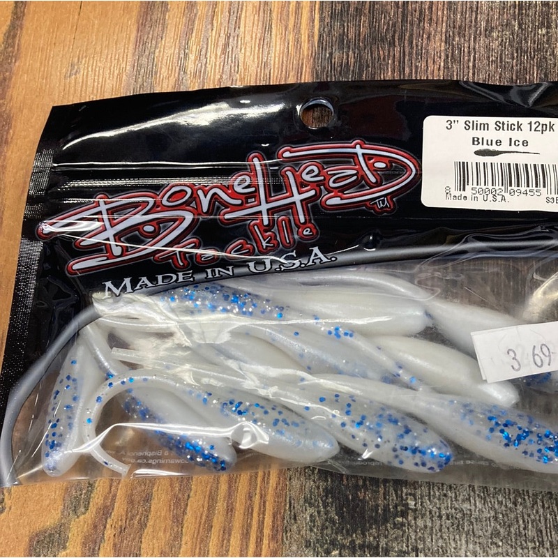 Bone Head Slim Stick 3″ Blue Ice