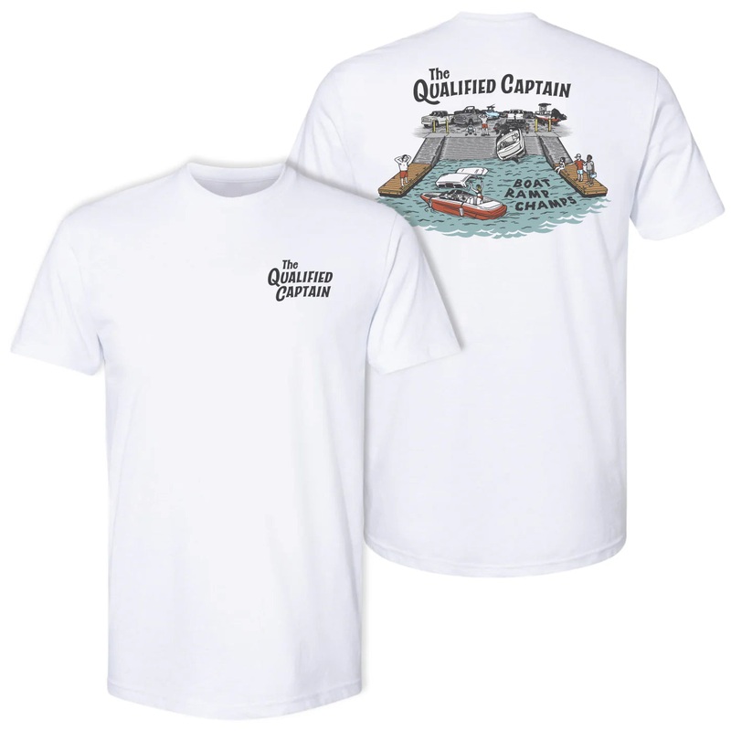 The Qualified Captain Boat Ramp Champ T-Shirt