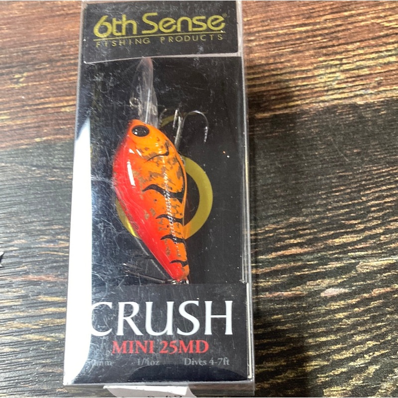 6th Sense Crush Mini 25MD – 1/4 oz. Boiled Crawfish