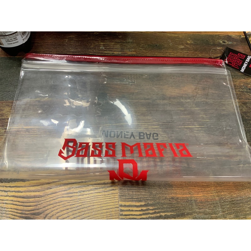 Bass Mafia Money Bag 20″ X 16″ Clear