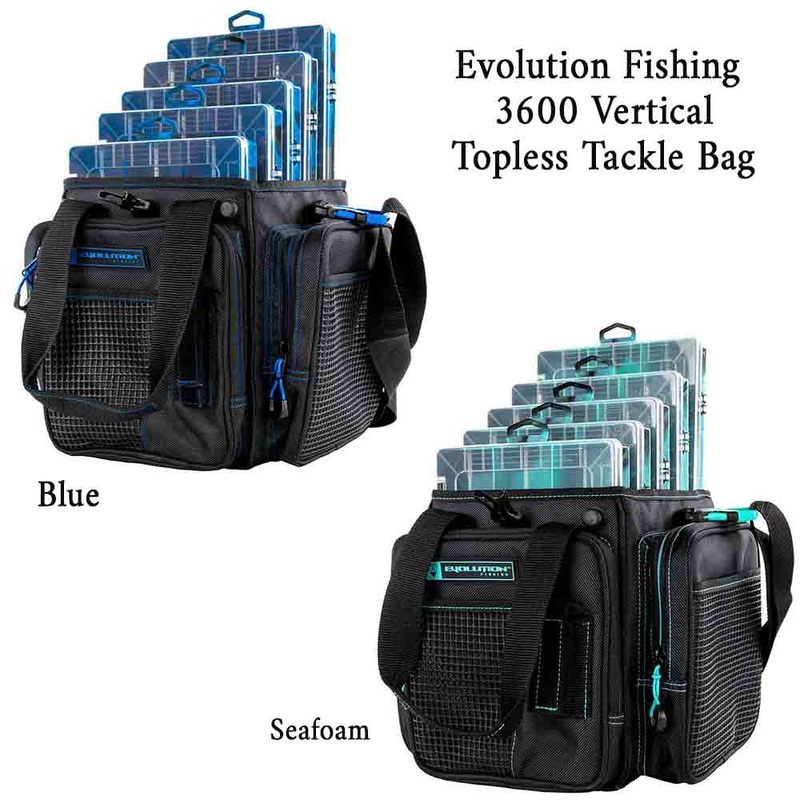 Evolution Outdoor 3600 Vertical Drift Series Topless Tackle Bag