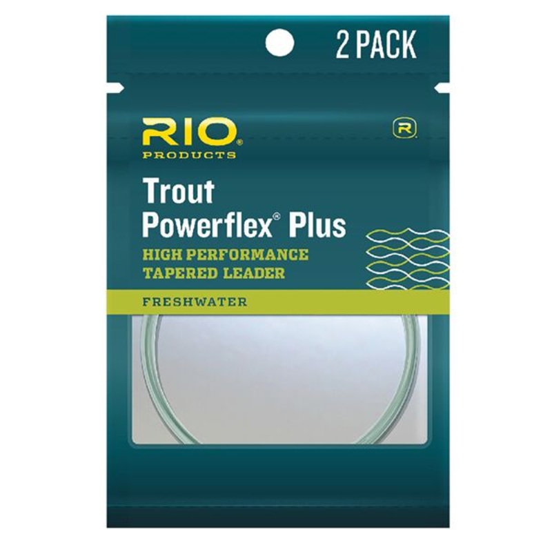 Rio Powerflex Plus Leader 2-Pack – 9′