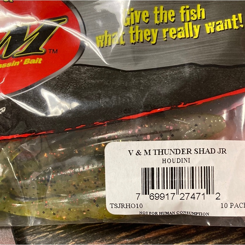 V&M Thunder Shad Jr – Houdini