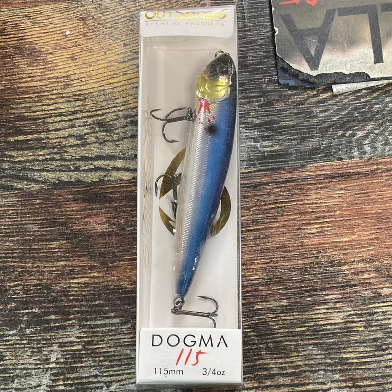 6th Sense Dogma 115 – 3/4 oz. Bleeding Shad