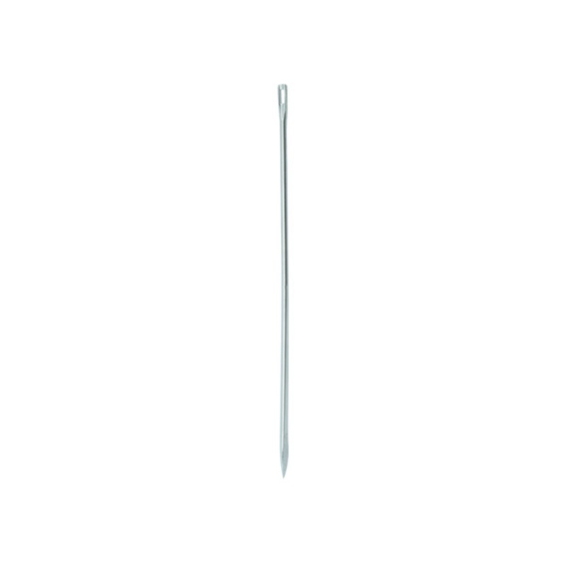 AFW Mortician’s Bait Rigging Needle, Stainless Steel, 4.0 in (10.2 cm)