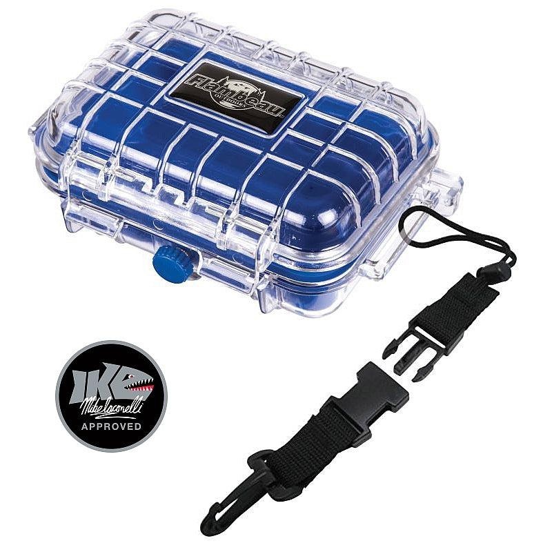 Flambeau 102HD HD Series-Tuff Box with Zerust-Blue and Clear Lid 5.7″ x 4.1″