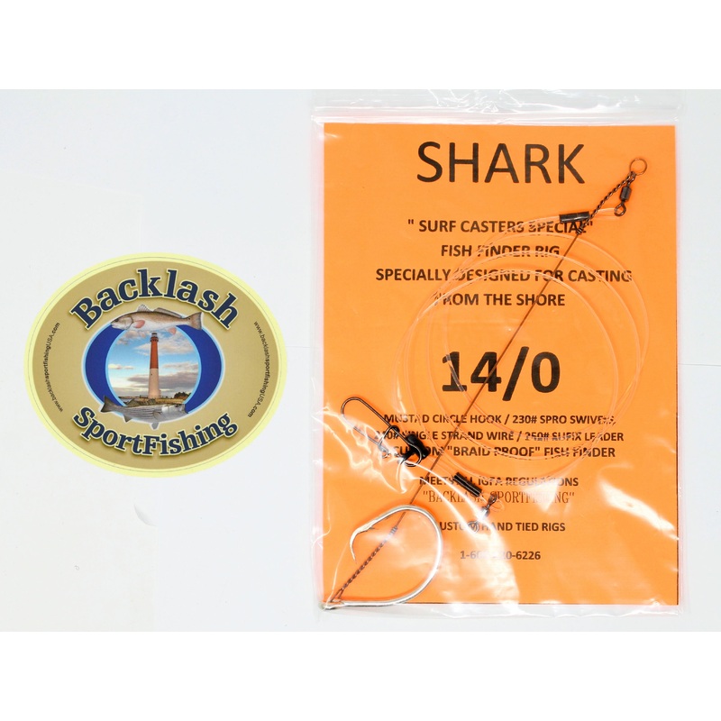 Backlash Sportfishing Surf Caster’s Special Big Game Fish Finder Rig