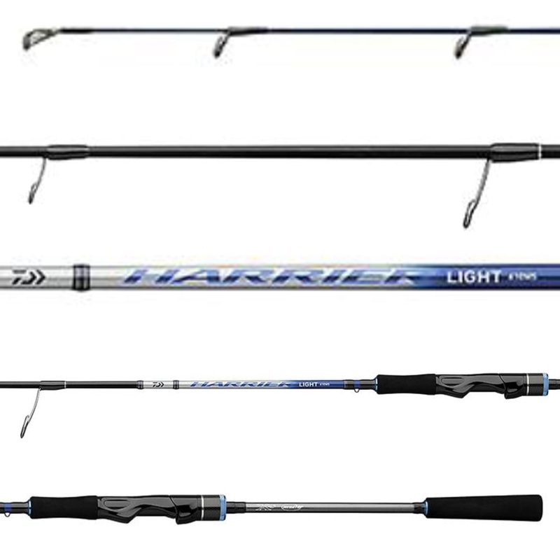 Daiwa Harrier 6’10” Med-Light Super Light Jigging Rod – HRSLJ610MLS