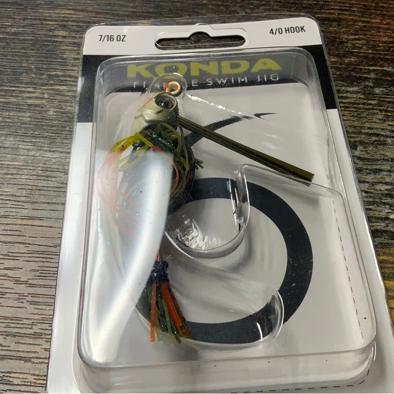 KONDA Finesse Swim Jig 7/16 oz. 4/0 – 4K Shad