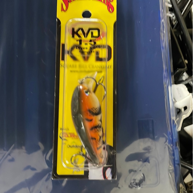 Strike King KVD 1.5 Dives 3-5 Square Bill DB Craw