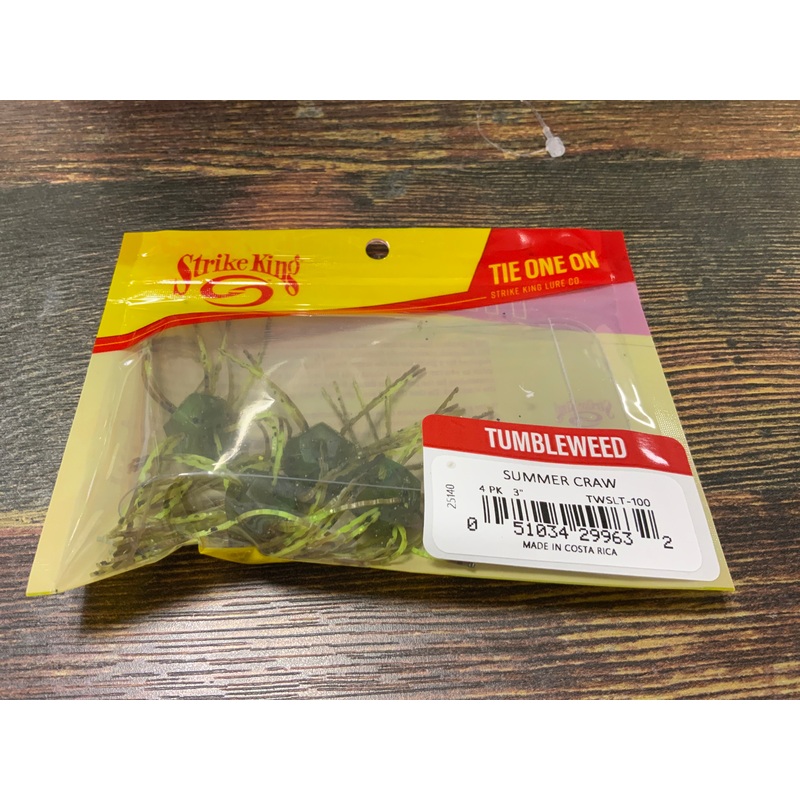 Strike King Tumbleweed Salted 3″ Summer Craw