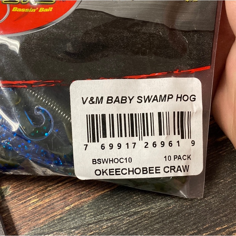 V&M Baby Swamp Hog – Okeechobee Craw