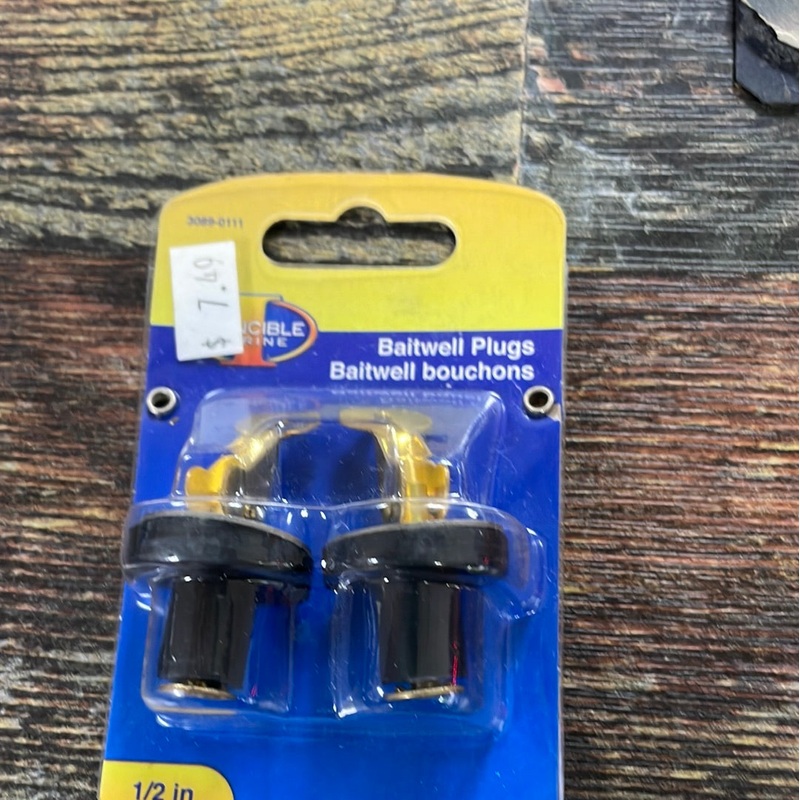 Invincible Marine 1/2  Livewell Plug