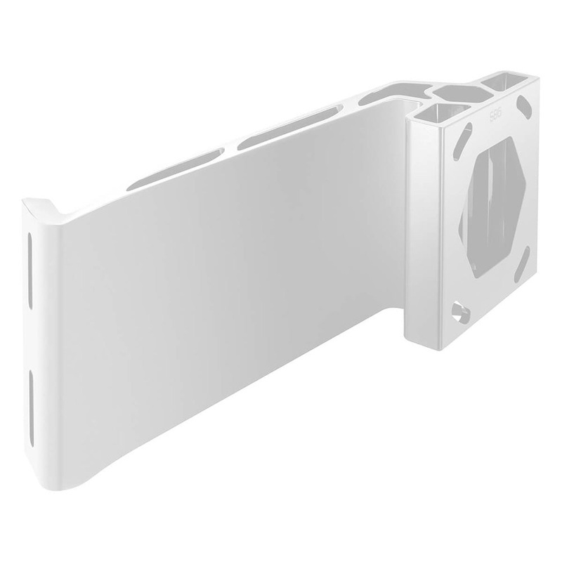 Minn Kota Raptor Jack Plate Adapter Bracket – Starboard – 8″ Setback – 6″ Rise – White [1810386]