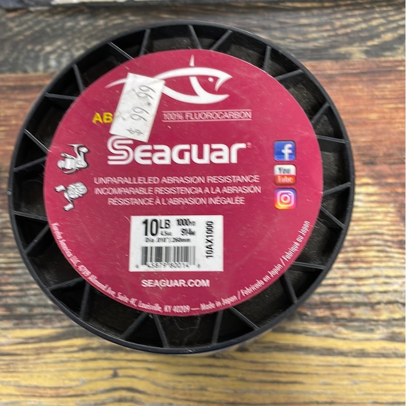 Seaguar Abrazx Fluoro 10lb. 1000 yds